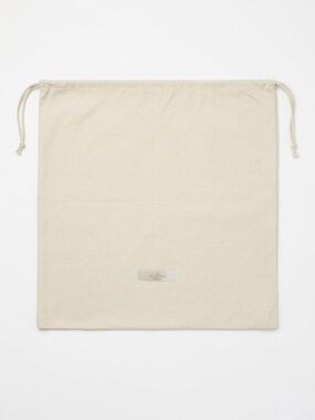 Authentic Valentino Garavani Large Dust Bag 23” x 23” Cream Linen for Handbags